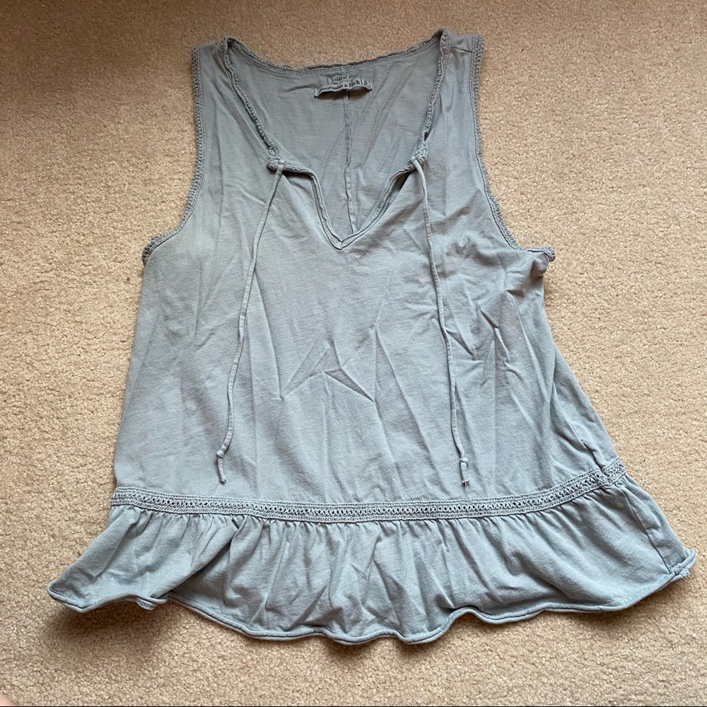 Abercrombie Mint Racerback